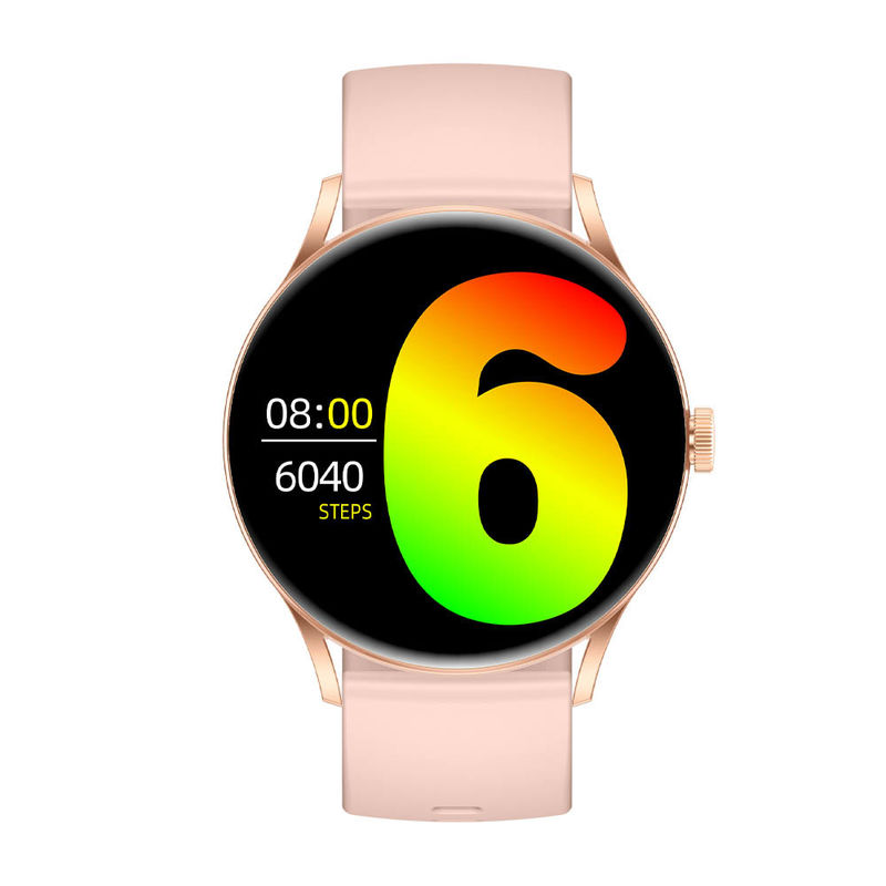 KW218B AMOLED Round Shape Mobile Watch Stylish Smartwatch For Ladies