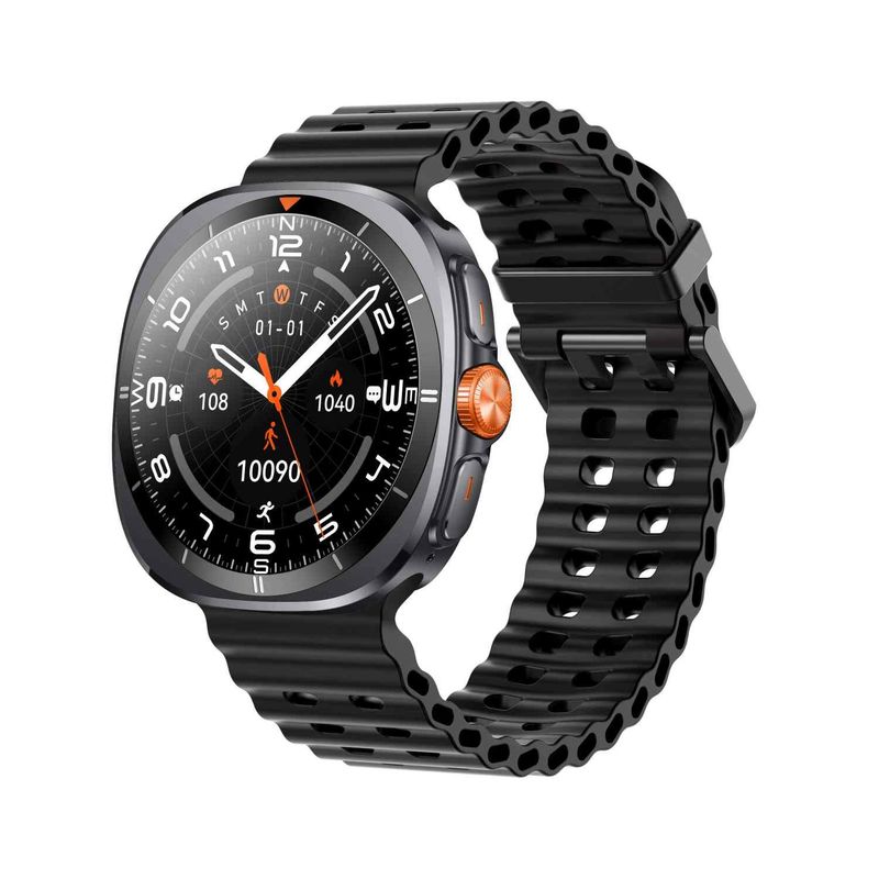 KW298Pro Samsung Style Round Shape Fitness Tracker Smart Watch 1.43 ...