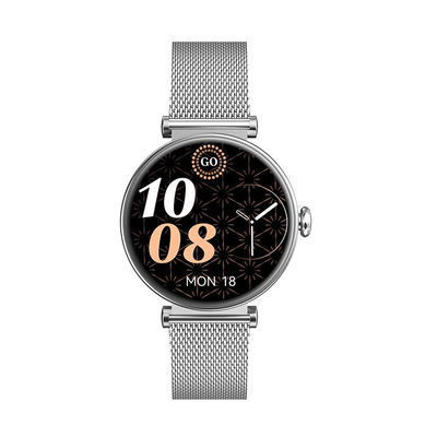 KW60B Sleek Metal Construction Smart Watch 1.2 Inches IP68 Water Resistant Smart Watch