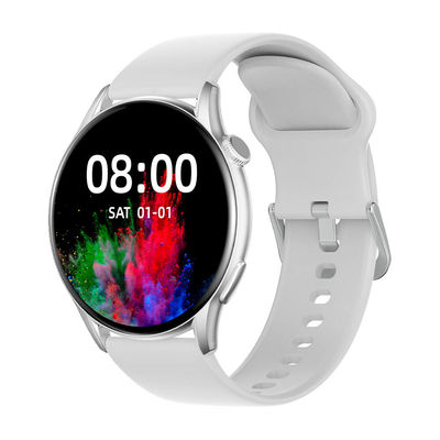 KW200PLUS Elegant Round Shape Smart Watch 1.43 Inch Health Monitoring Smart Watch