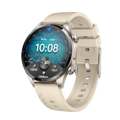 KW332 1.6 Inch 5ATM Waterproof Smart Watch With 6 Satellite GPS 170+ Sports Modes