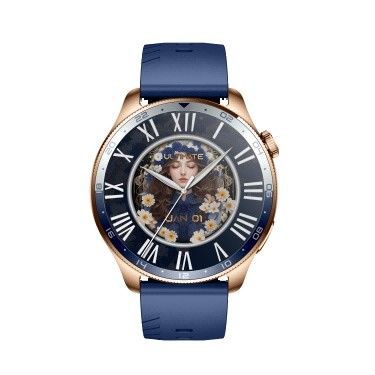 KW290B Track Fitness Smartwatch with Bluetooth Calling 1.43'' AMOLED Display, 100+Sports Modes, Health & Stress Monitoring