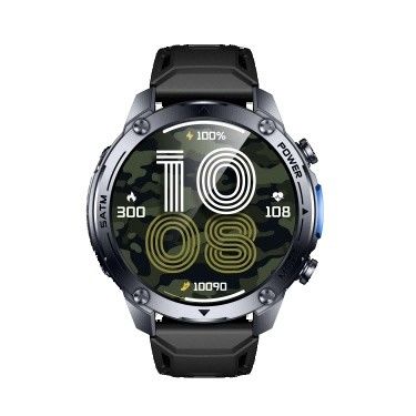 KW300 AMOLED GPS & AI Smartwatch with Real-Time Activity & Sleep Trackers AI Q&A 5ATM Waterproof