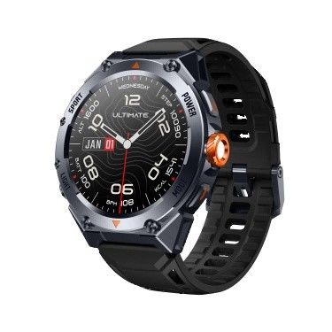 KW360 AMOLED GPS & AI Smartwatch with Real-Time Activity & Sleep Trackers AI Q&A 5ATM Waterproof