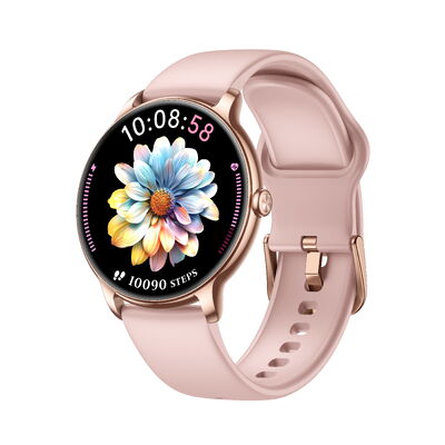 KW326 Ultra-Thin Ladies Smartwatch with AMOLED Display Bluetooth Calling